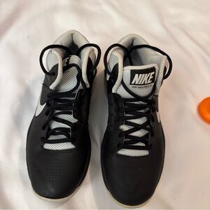 Nike Black and White Basketball Shoes